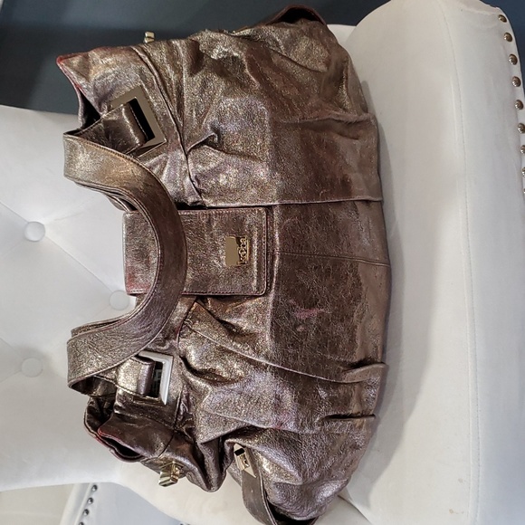 Nwt Kooba Natasha convertible gold matalic shoulder bag